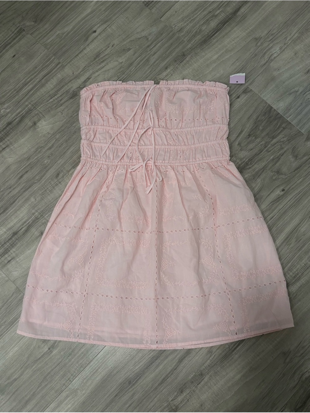 NWT Woman’s Y2K Strapless Mini Dress M